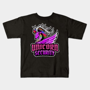 Unicorn Security Kids T-Shirt